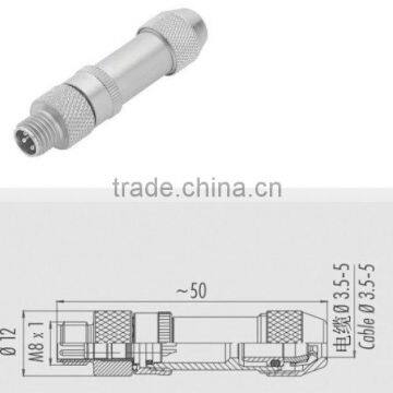 3 Pin Male M8 Cable Connector (L102-M8-T0305) photo-2