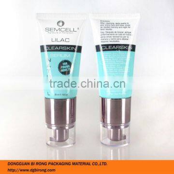 Plastic Cosmetics Pump Moisturizer Container