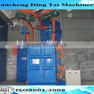 Q37 series hook type shot blasting machine for frame rust removal