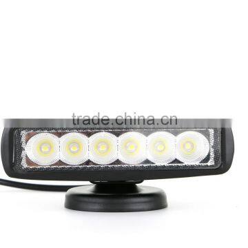 12V 24V 18W SUV UTV Led Bar Light Truck light Wrok light                        
                                                Quality Choice