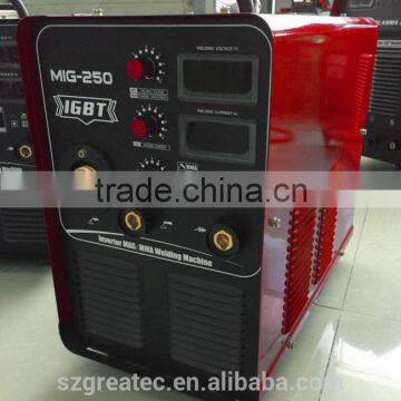 mig 250 welding machine imported from china