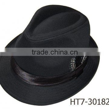 Alibaba China supplier cool gentleman's trilby fedora hat