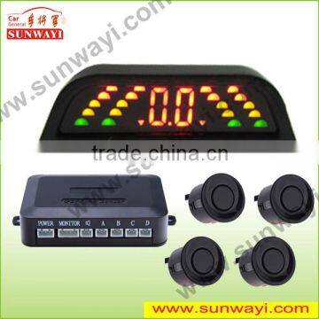 Sunway sw-838- 4 sensor de estacionamento radar detector