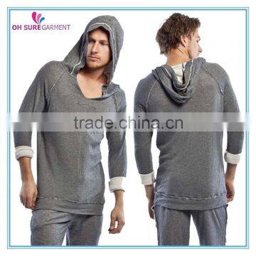 100% cotton hoodie gym hoody