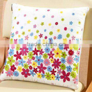 Hot sale 2 in 1 100% Cotton Mexican Style Cheap Pillow Blanket