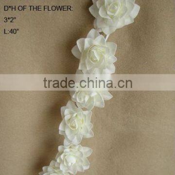 2014 New Artificial PE Flower 40" Artificial PE Wedding Garland Spray