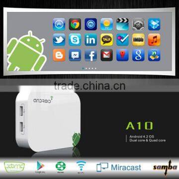cheapest hotsell android 4.2 dual core Allwinner A20 full hd 1080p media player preinstall XBMC addons HDMI input smart TV box