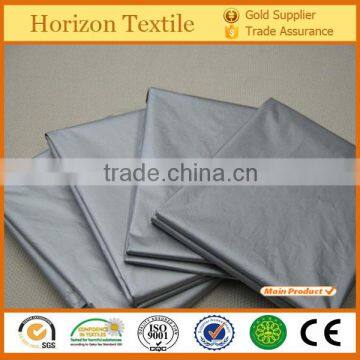 Hot Selling Polyester 190T Silver Coated Taffeta Fabric