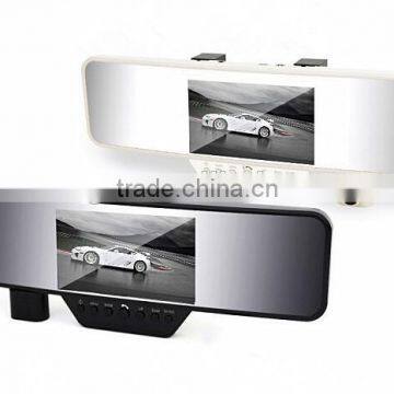 4.3 Inch HD LCD 1080P Full HD Bluetooth Rear View Camera Car Black Box