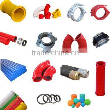 Sany DN125 (3+2)mm 3M Concrete Pump Twin Wall Pipe ( Inner 65Mn, Outer 20#)