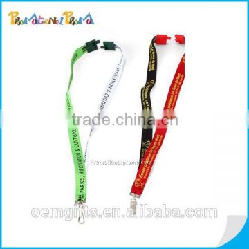 Promotional Custom safety break lanyard