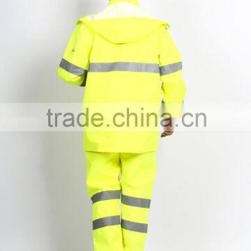 High Quality Waterproof nylon uniforms Raincoat Suit police raincoat with hood