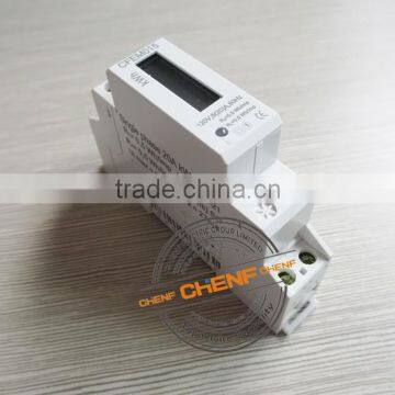 High Quality Single Phase DIN Rail Wattmeter for Home Appliance photo-6