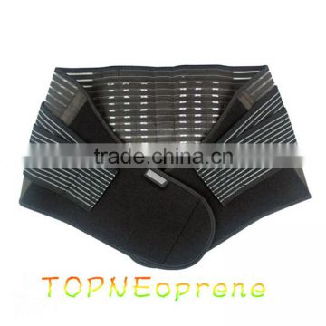 Adjustable breathable neoprene support waist belt for back man/waist support belt/Neoprene waist support belt