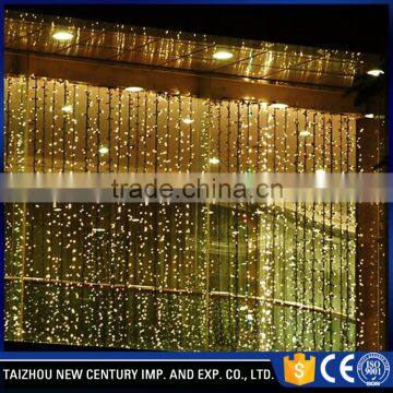 soft warm white flexible led curtain light