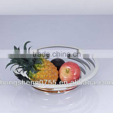 Stainless steel Spring fruit dish