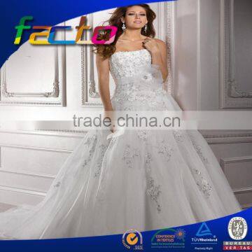 2016 New Fashion Soft Embroidered Silk Organza Fabric