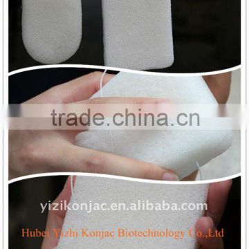 New product----100% natural Oval and Rectangle konjac sponge