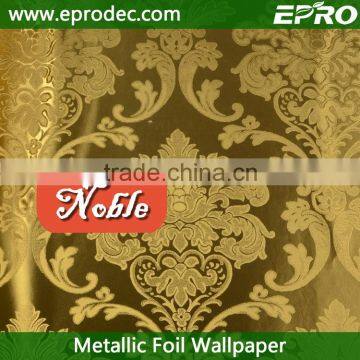 polka dot Eco-friendly beautiful metallic foil wallpaper