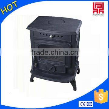 Light Real Flame Imitation Burning Wood Stove With Cast Iron Grates photo-2