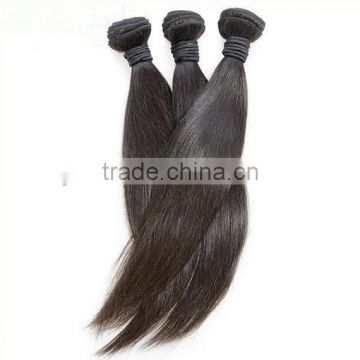 Straight hair with pure indian human hair beautiful hair weaving