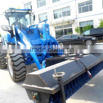 zl-25 front loader with snow sweeper made in China