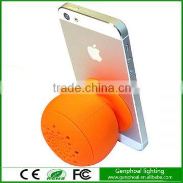 Portable Silicone Waterproof Sucker Speaker Bluetooth Speakerphone photo-2