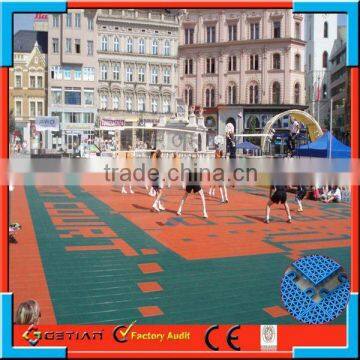 in Guangzhou volleyball standard size court