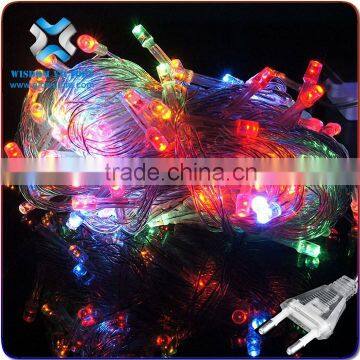 Hot sale garden lighting 220V led christmas string light,battery operated led fairy lights