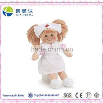 Plush 10" Nurse Doll Adorable Toy