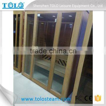 Sauna Room Waterproof Lcd tv Prefab Sauna 4.5kw Sauna Heater photo-3