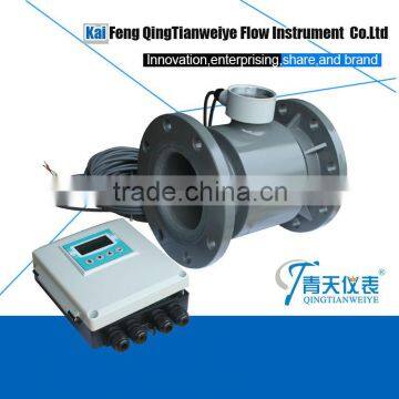 CE Proved RS485 4-20mA Output Acrylic Water Flowmeter photo-2