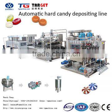 2016 Hot Sale Fully Automatic hard candy depositing line with servo control