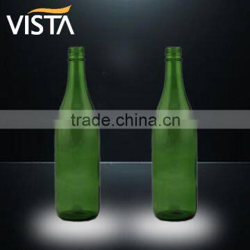 GREEN SAUCE GLASS BOTTLE