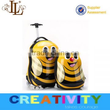 lightweight for kids 18inch cartoon kids trolley luggage bag/suitcase