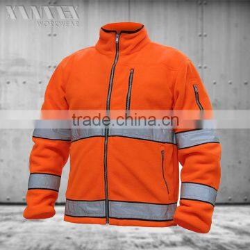 EN471 High visibility workwear fleece Jacket