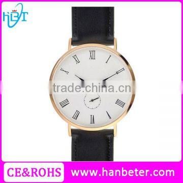 Ultre Simple Small Second Dial Quartz Watch Mens Watches Luxury Brand