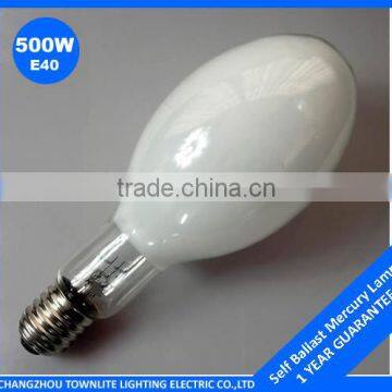 Self ballast mercury vapor light 500w