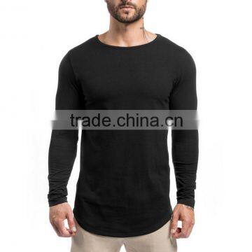 Custom gym wear men's sports t shirt long sleeve running t shirt