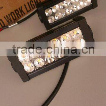 ShengWell Auto factory directly 12month warranty 36w 7" dual row epistar 10--32v IP68 led light bar