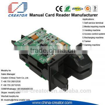 Vending Machine Kiosk CRT-288C Manual Dip Card Reader