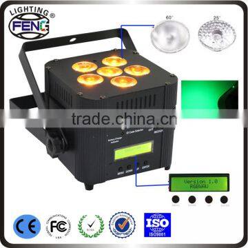 Guangzhou led dj lights 6*18W disco par light