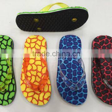 663 LOULUEN Unisex Colorful Children Beach Slipper Kids Flip Flops