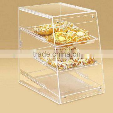 Excellent quality best sell acrylic cake display cases