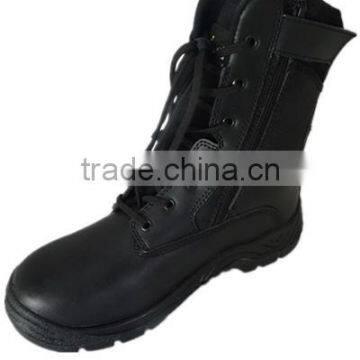 new design steel toe cap steel plate military boots pu sole army boots