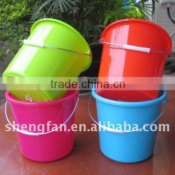 5L-29L plastic ice bucket with lids and handle