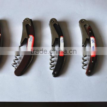 3 in 1 zinc alloy with wooden Hippocampal knife