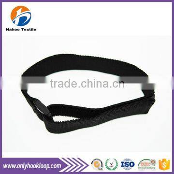 Widely used hook&loop hook loop strap bracelet, elastic fabric strap