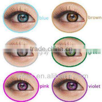 wholesale Naty swan viva pink from I-CODI factory-sealed Korea cosmetic circle lenses wholesale yearly 6 colors