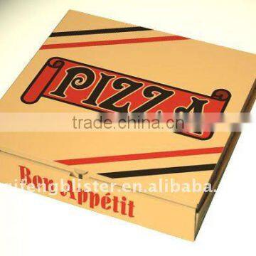 2015 New Model Corrugated Paper Cardboard Pizza Box/high Quality and Lowest Price Pizza Box